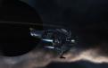 eve online, à proximité d'une planète à anneaux